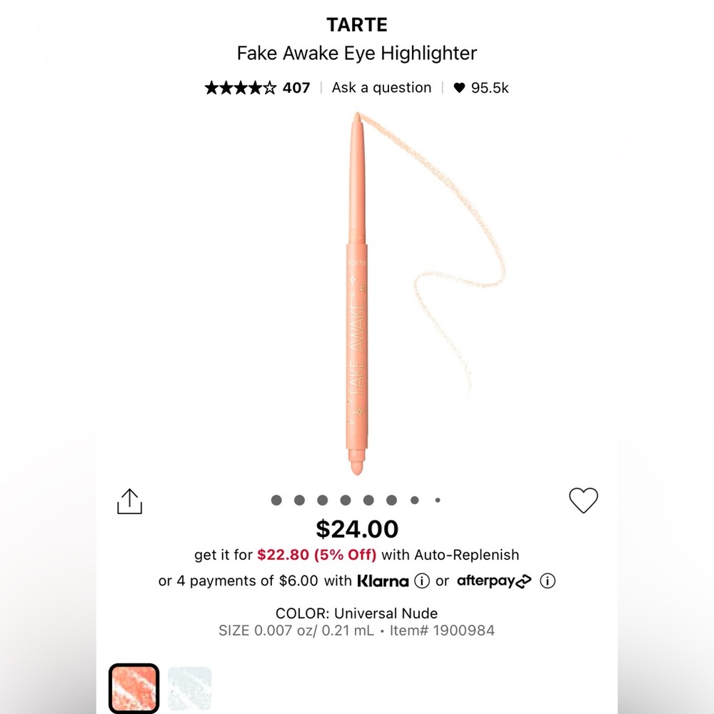 TARTE
Fake Awake Eye Highlighter